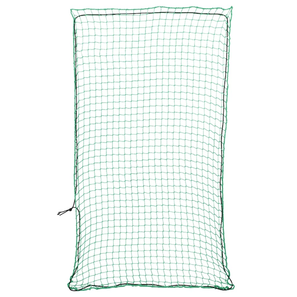 Rede para reboque com corda elástica 4,5x2,5 m PP verde