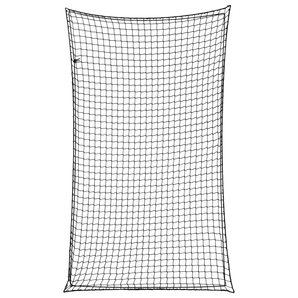 Rede para reboque com corda elástica 2,1x1,25 m PP preto