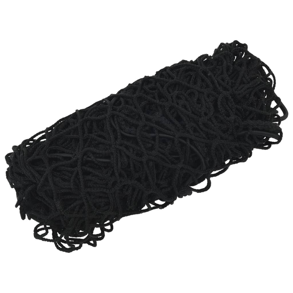 Rede para reboque com corda elástica 2,1x1,25 m PP preto