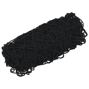 Rede para reboque com corda elástica 2,5x1,5 m PP preto