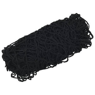 Rede para reboque com corda elástica 4x2 m PP preto