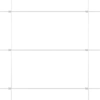 vidaXL Cerca com Poste Prateado 0,8 x 25 m Aço