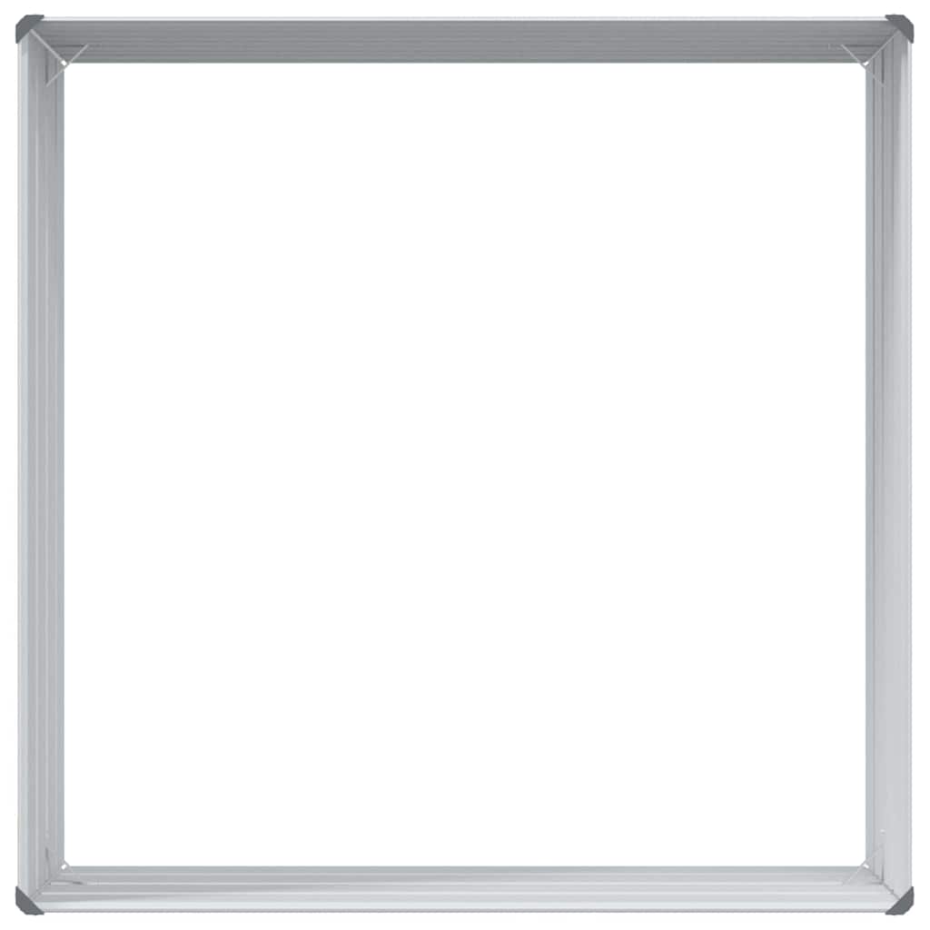 vidaXL Canteiro de jardim elevado Marrom Claro 100 x 100 x 77 cm