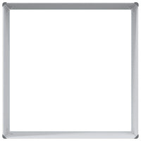 vidaXL Canteiro de jardim elevado Marrom Claro 100 x 100 x 77 cm