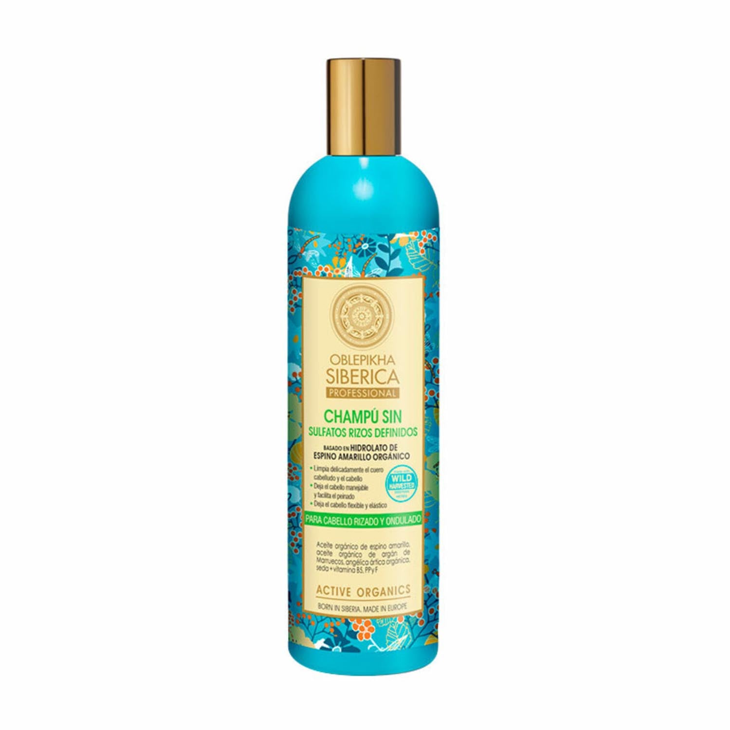 NATURA SIBERICA OBLEPIKHA CHAMPU SIN SULFATOS 400ML