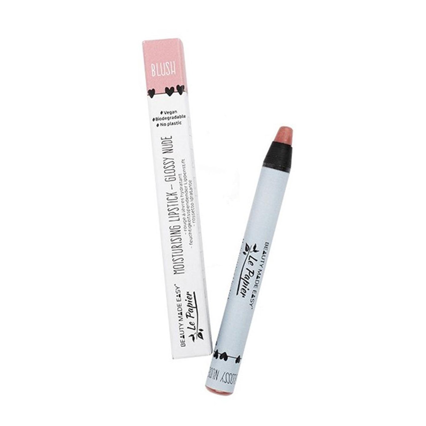 Beauty Made Easy Moisturising Barra De Labios Glossy Nude Blush 6Gr