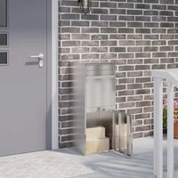 vidaXL Caixa para entrega de pacotes Antracite 41 x 38 x 103 cm Aço