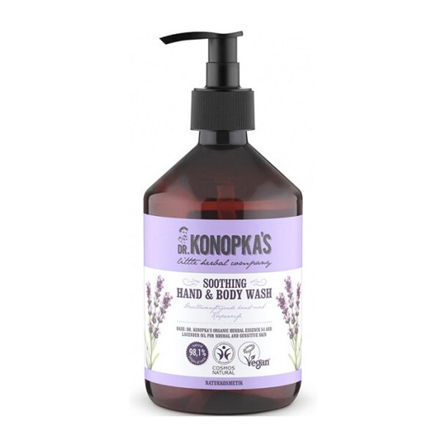 Dr.Konopkas Soothing Gel De Baño Cuerpo Y Cara 500Ml