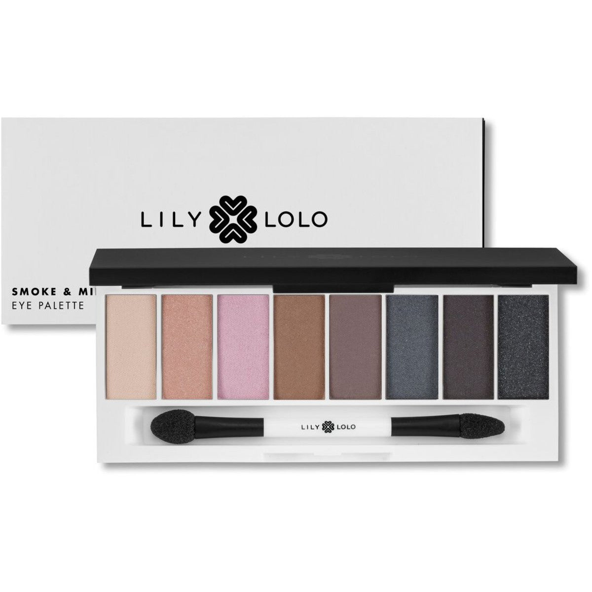 Lily Lolo Maquillaje Paleta 8 Sombra De Ojos Smoke & Mirrors 1Un