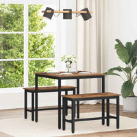 vidaXL Mesas de jantar Madeira processada