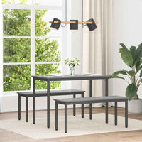 vidaXL Mesas de jantar Madeira processada