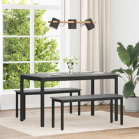 vidaXL Mesas de jantar Madeira processada