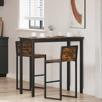 vidaXL Mesas de jantar Madeira processada