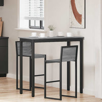 vidaXL Mesas de jantar Madeira processada