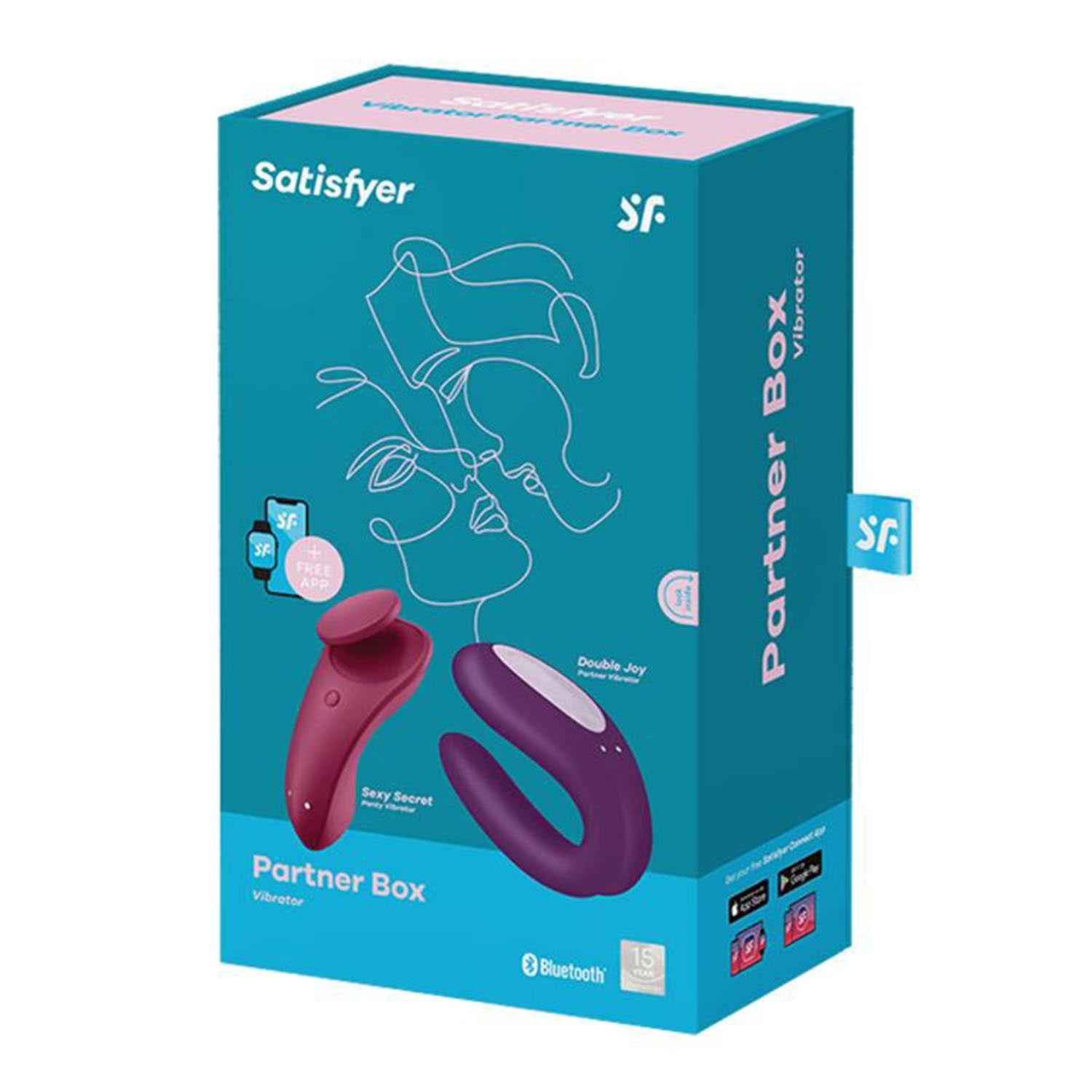 Satisfyer Partner Box 1 Pack De Vibradores 2 1Un