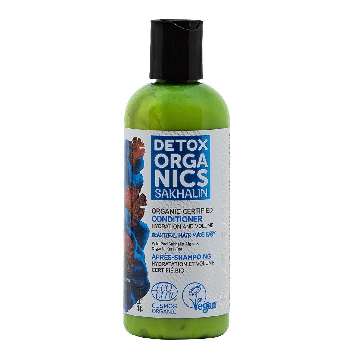 NATURA SIBERICA DETOX ORGANICS SAKHALIN ACONDICIONADOR HIDRATANTE BEAUTIFUL HAIR MADE EASY 260ML