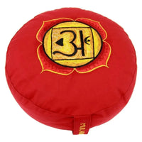 Kit de zafus bordados - 7 chakras