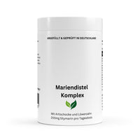 Mariendistel Artischocke Löwenzahn Komplex - 120 Kapseln