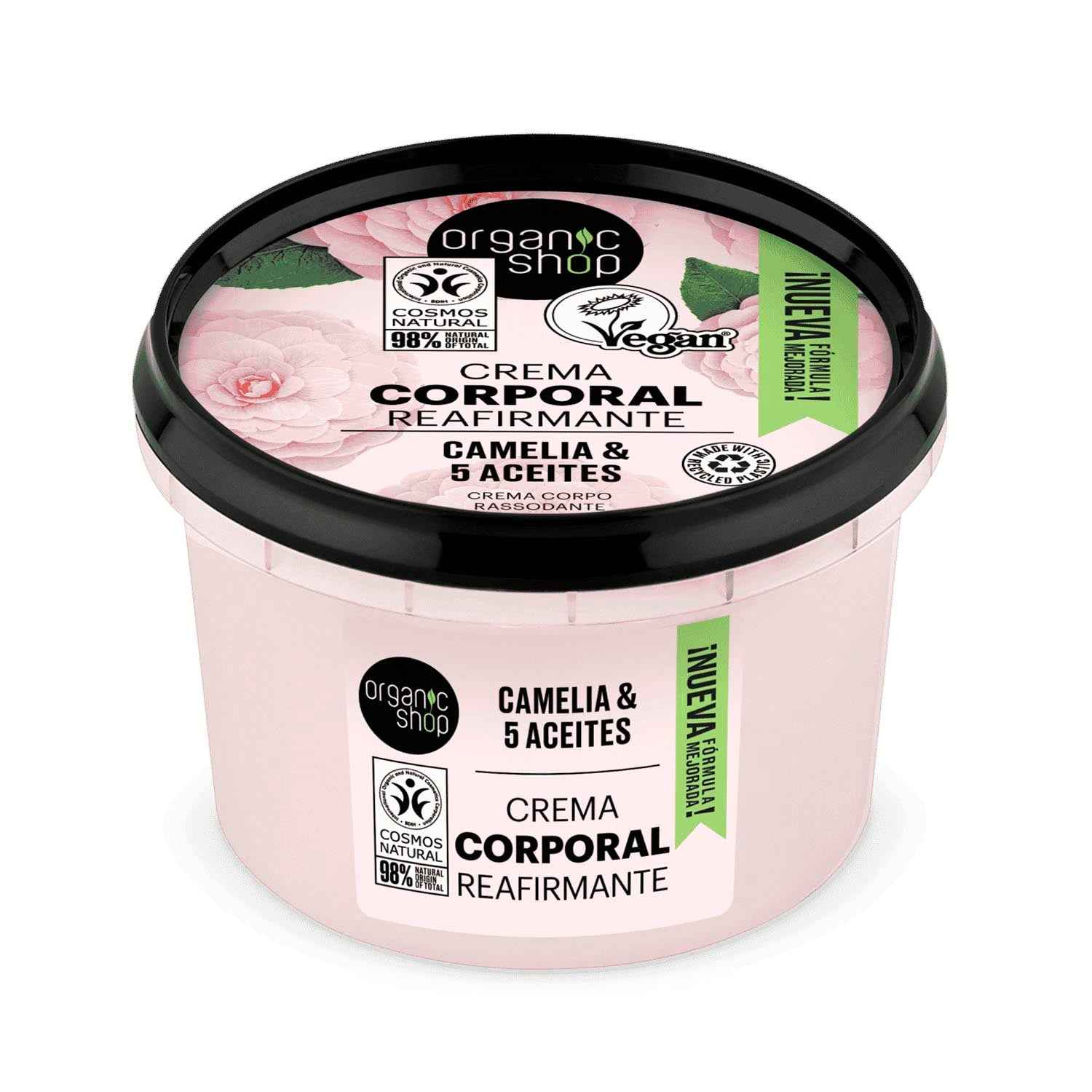 Organic Shop Camelia Japonesa Creme Corporal Reafirmante 250Ml