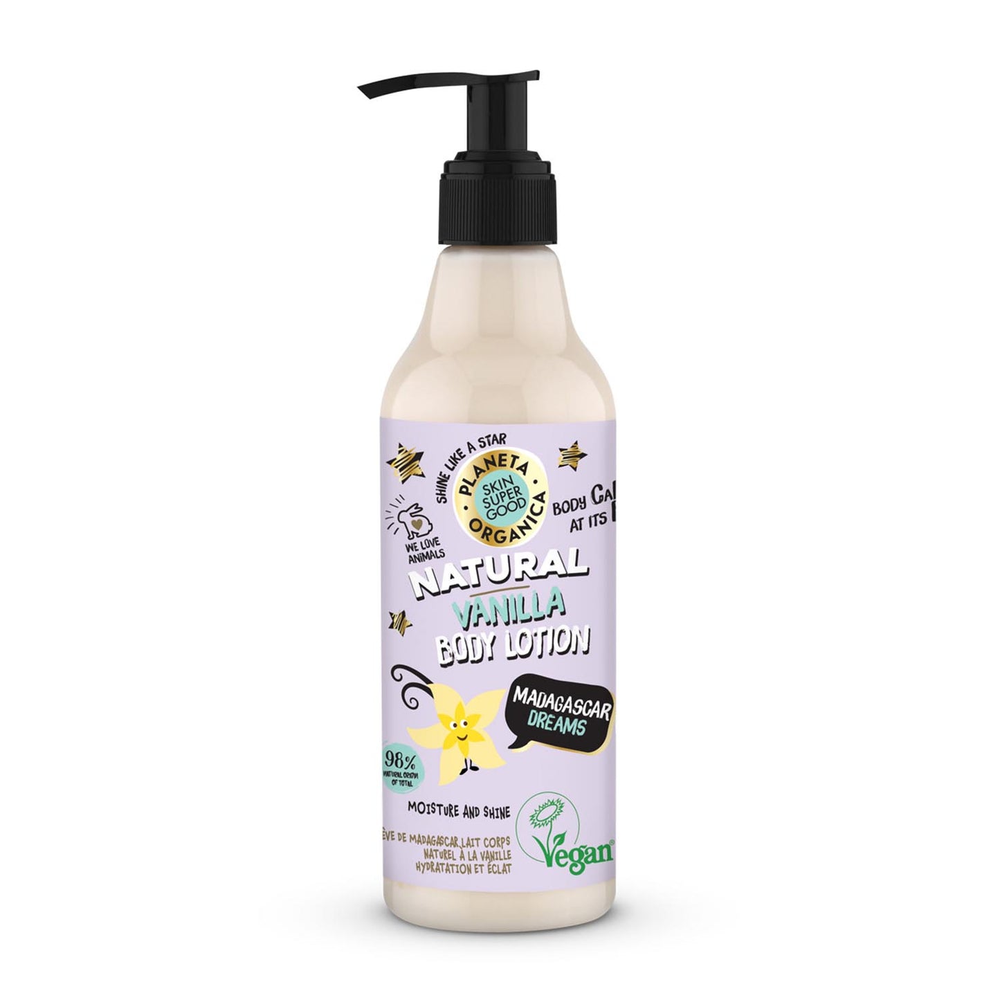 NATURA SIBERICA SKIN SUPER GOOD NATURAL BODY CREMA MADAGASCAR DREAMS 250ML