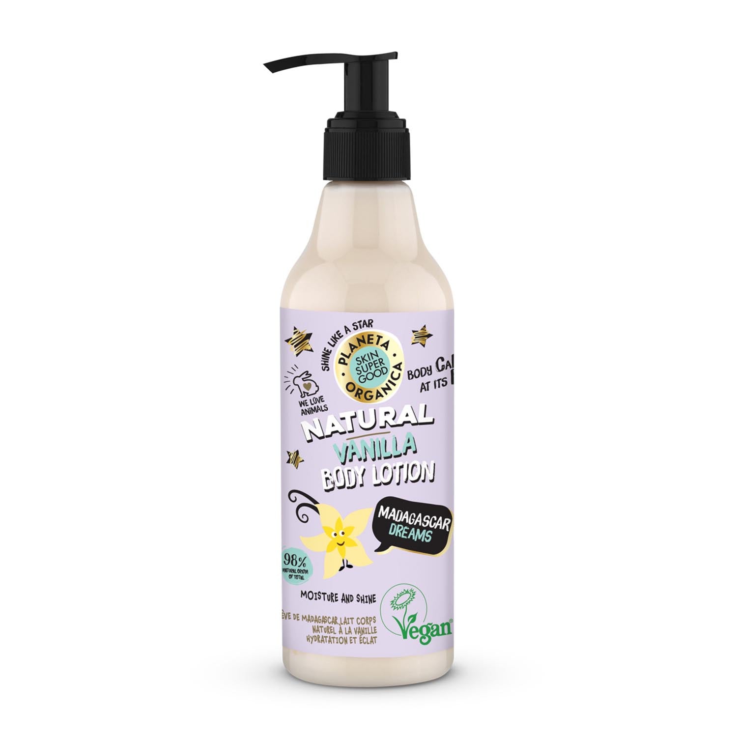 NATURA SIBERICA SKIN SUPER GOOD NATURAL BODY CREMA MADAGASCAR DREAMS 250ML