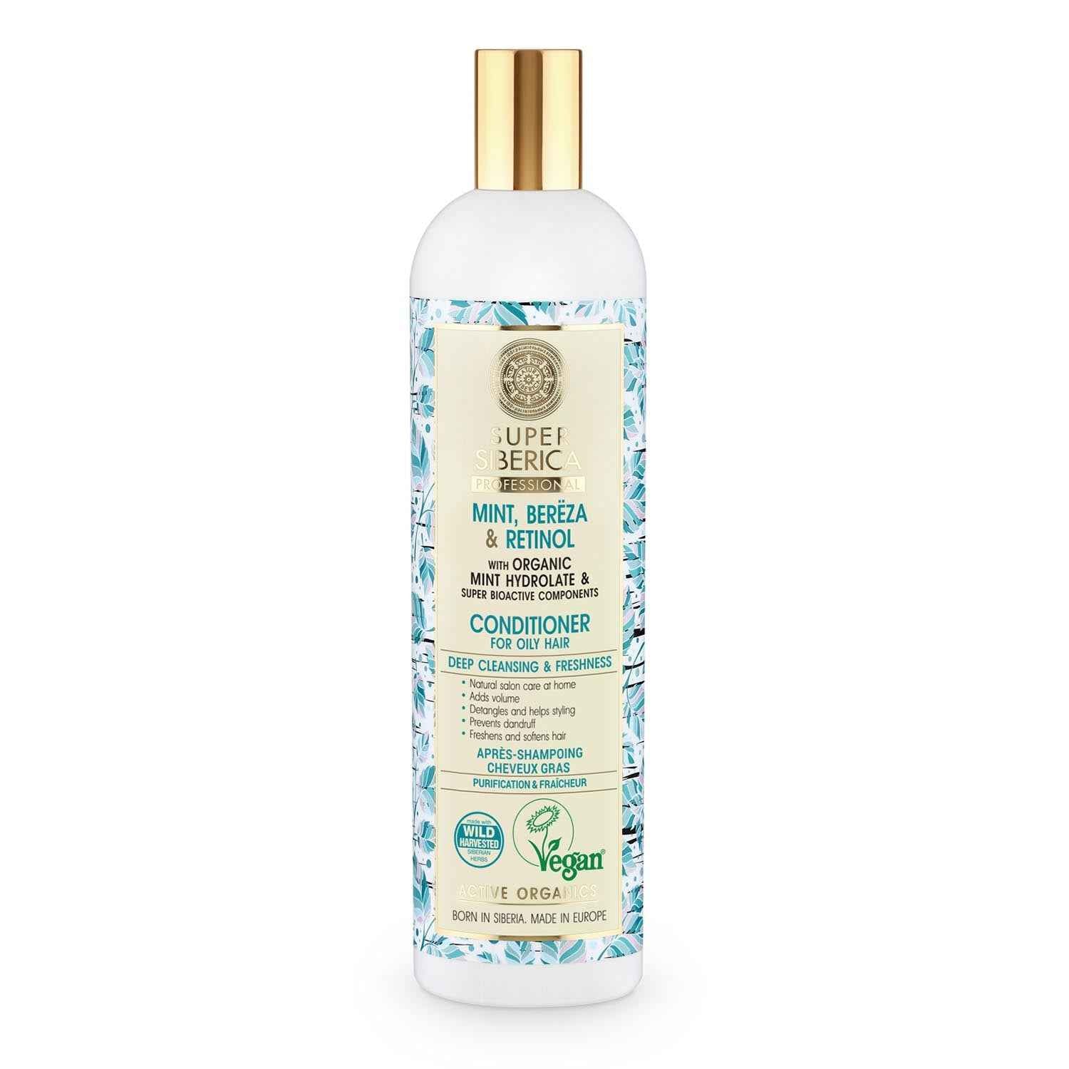 Natura Siberica Balsamo Capilar Cabelo Graso 400Ml