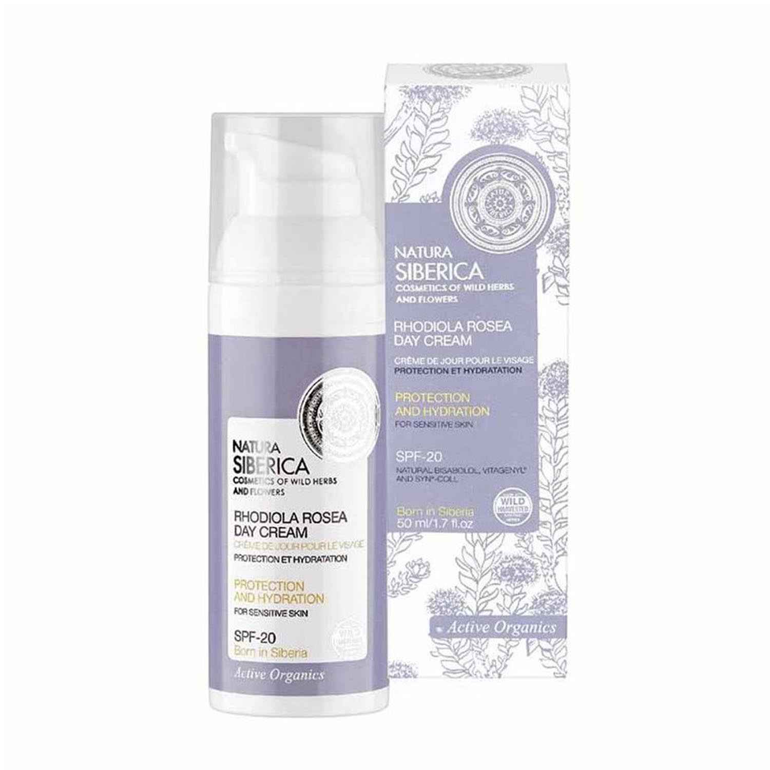 Natura Siberica Proteccion E Hidratacion Creme De Dia Pél Sensible 50Ml