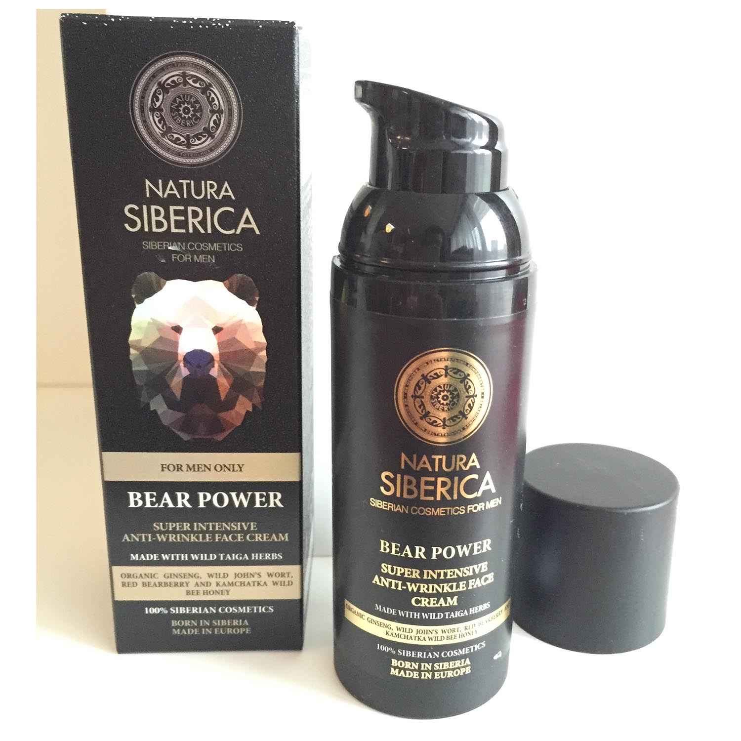 Natura Siberica El Poder Del Oso - Creme Facial Intensiva Antiarrugas