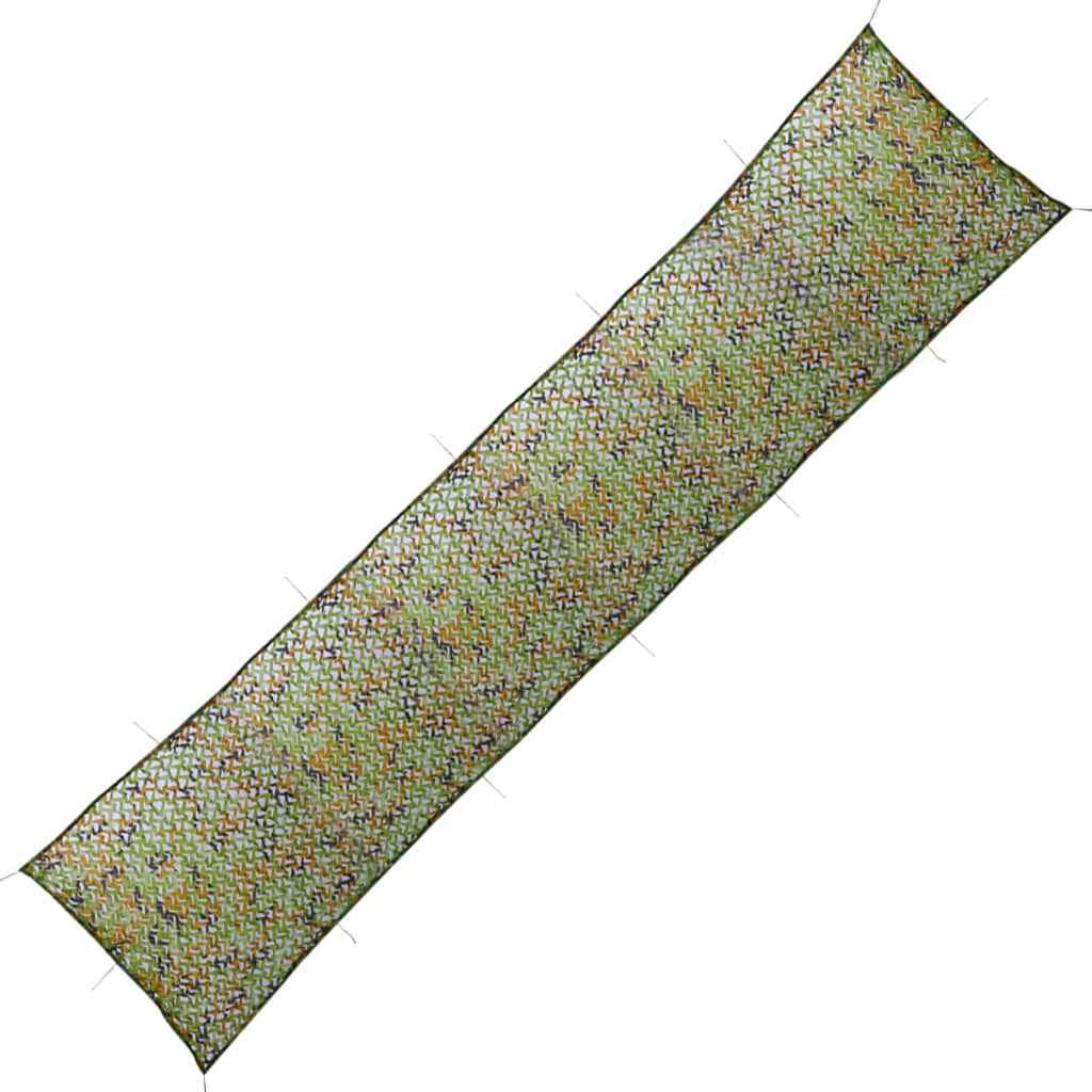 vidaXL Rede de camuflagem com saco de armazenamento 1,5x3 m