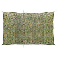 vidaXL Rede de camuflagem com saco de armazenamento 1,5x3 m