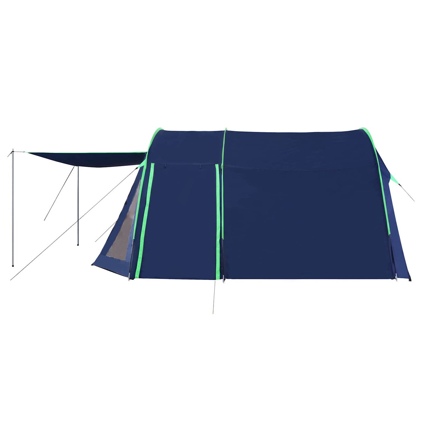 vidaXL tenda para carro Azul Marinho 390 x 330 x 195 cm Poliamida 180T