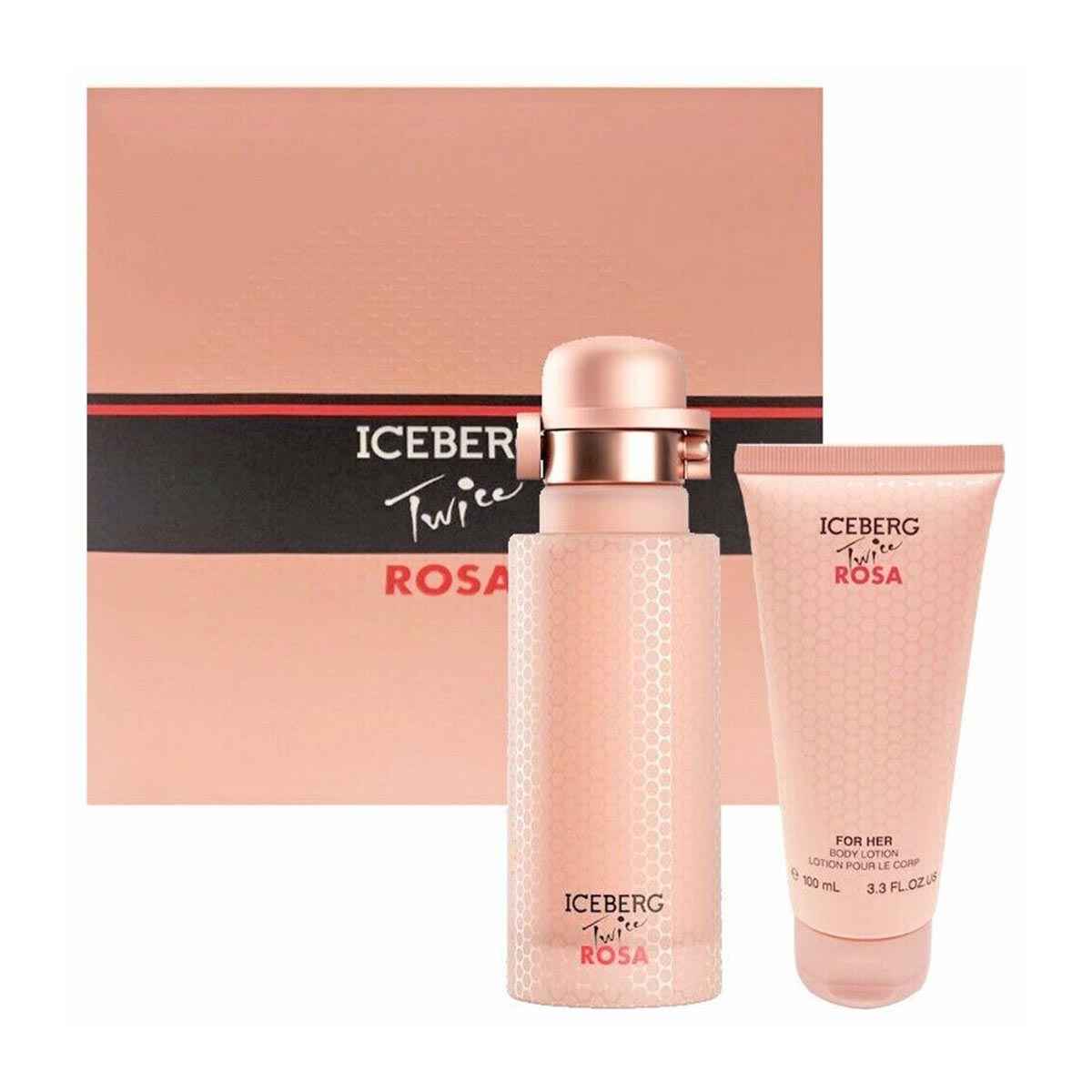 Iceberg Twice Rosa Eau De Toilette 125Ml Vaporizador + Locion Perfumada Corporal 100Ml