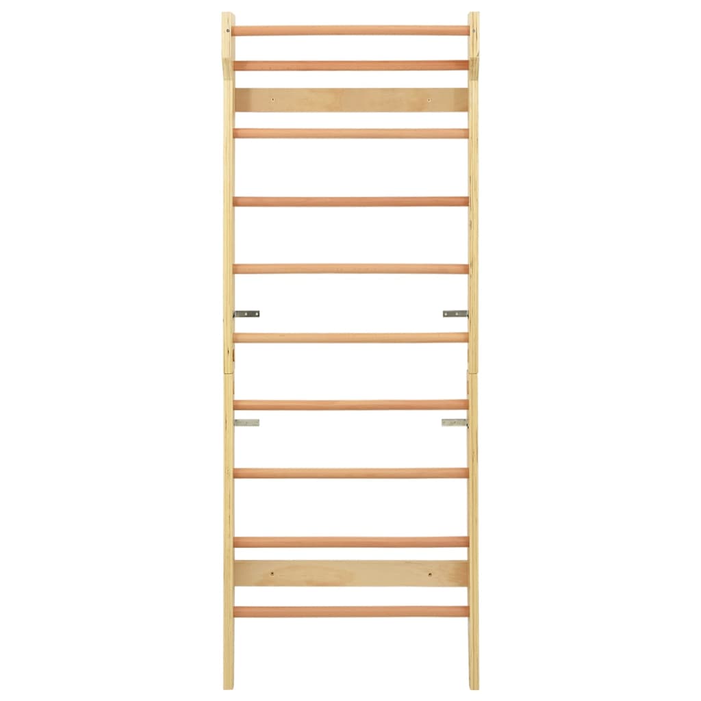 vidaXL Barra de parede/espaldar 80x15,8x195 cm madeira