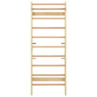 vidaXL Barra de parede/espaldar 80x15,8x195 cm madeira