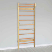 vidaXL Barra de parede/espaldar 80x15,8x195 cm madeira