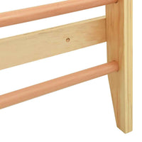 vidaXL Barra de parede/espaldar 80x15,8x195 cm madeira