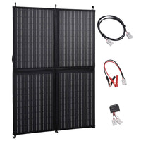 vidaXL Painel solar dobrável 100 W 12 V