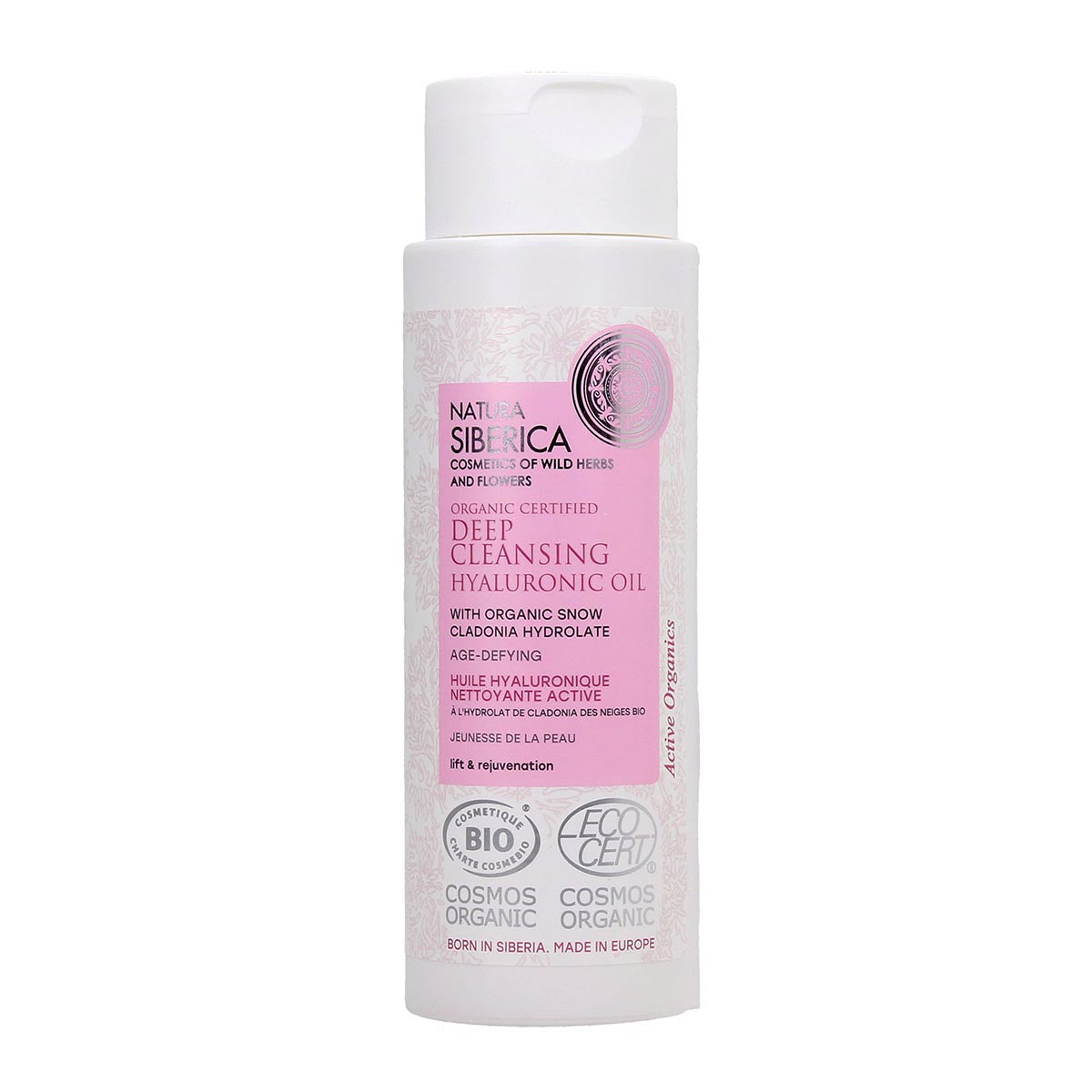 NATURA SIBERICA AGE-DEFYING DEEP CLEANSING ACEITE HYRALURONICO 150ML
