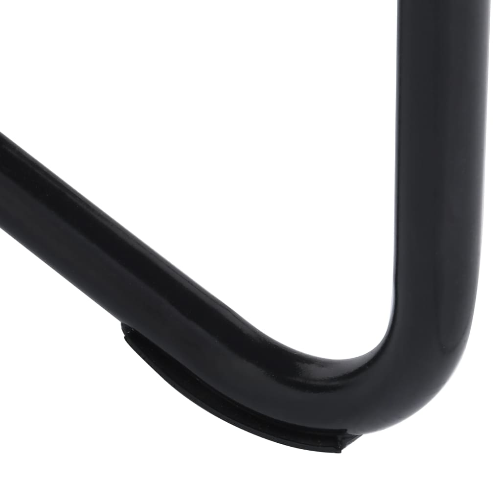 vidaXL Carrinho de mão 78 L 100 kg preto e laranja