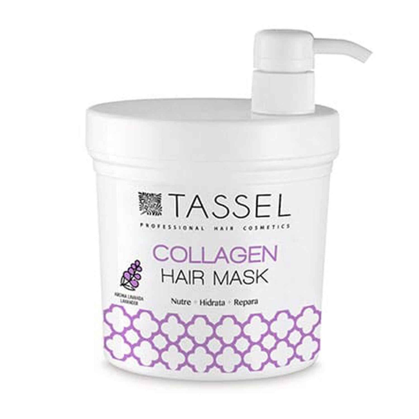 Eurostil Tassel Mascára Collageno Lavanda 1000Ml