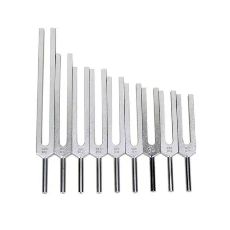 Kit de diapasões Solfeggio