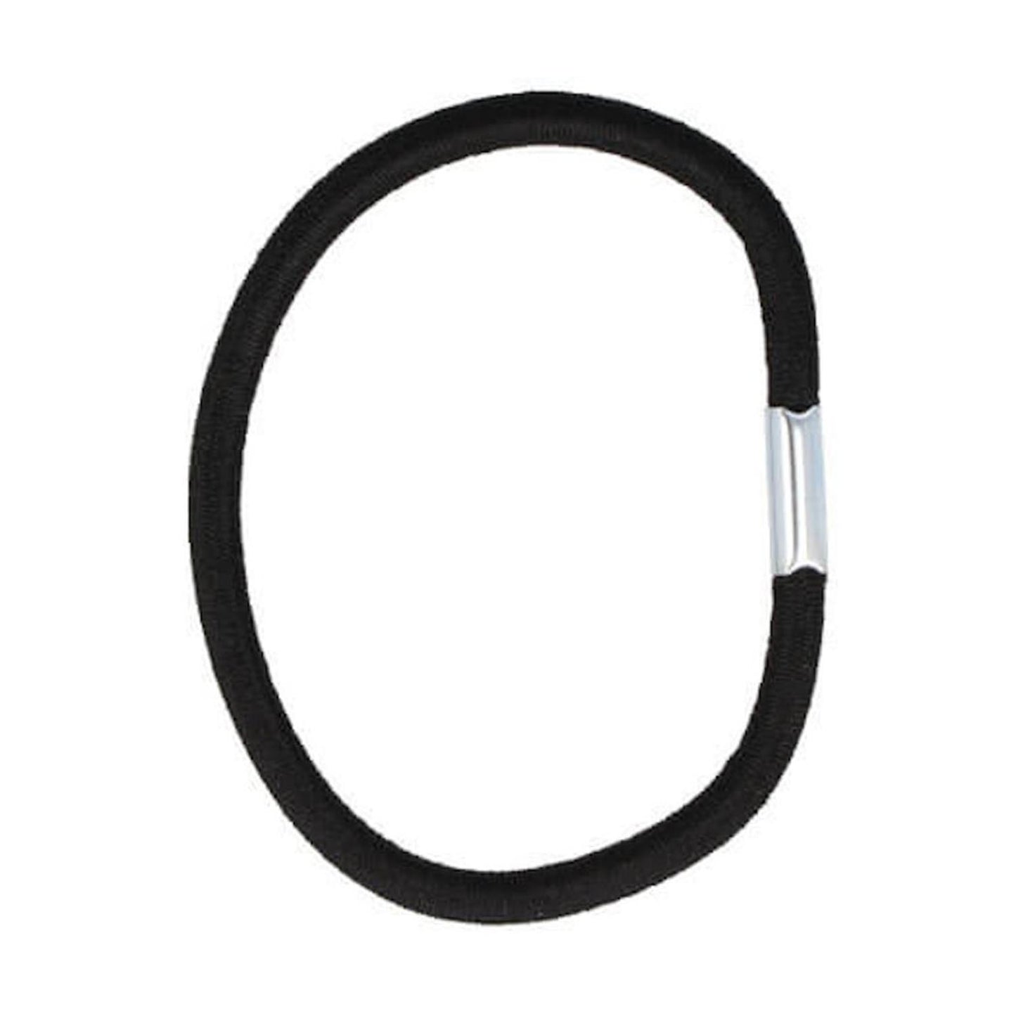EUROSTIL CABELLO GOMAS GRUESAS NEGRO NEGRO PACK 8UN