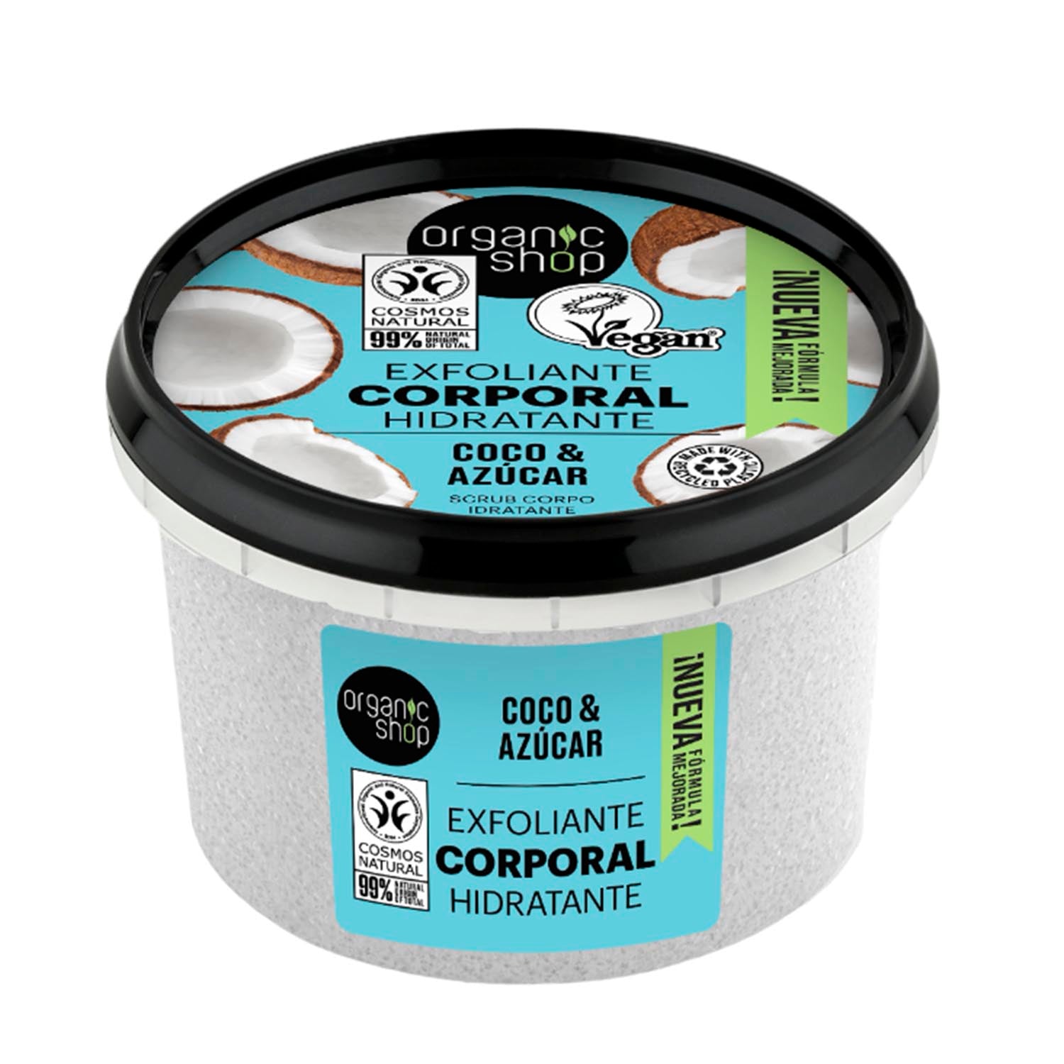 ORGANIC SHOP COCO EXFOLIANTE CORPORAL HIDRATANTE 250ML