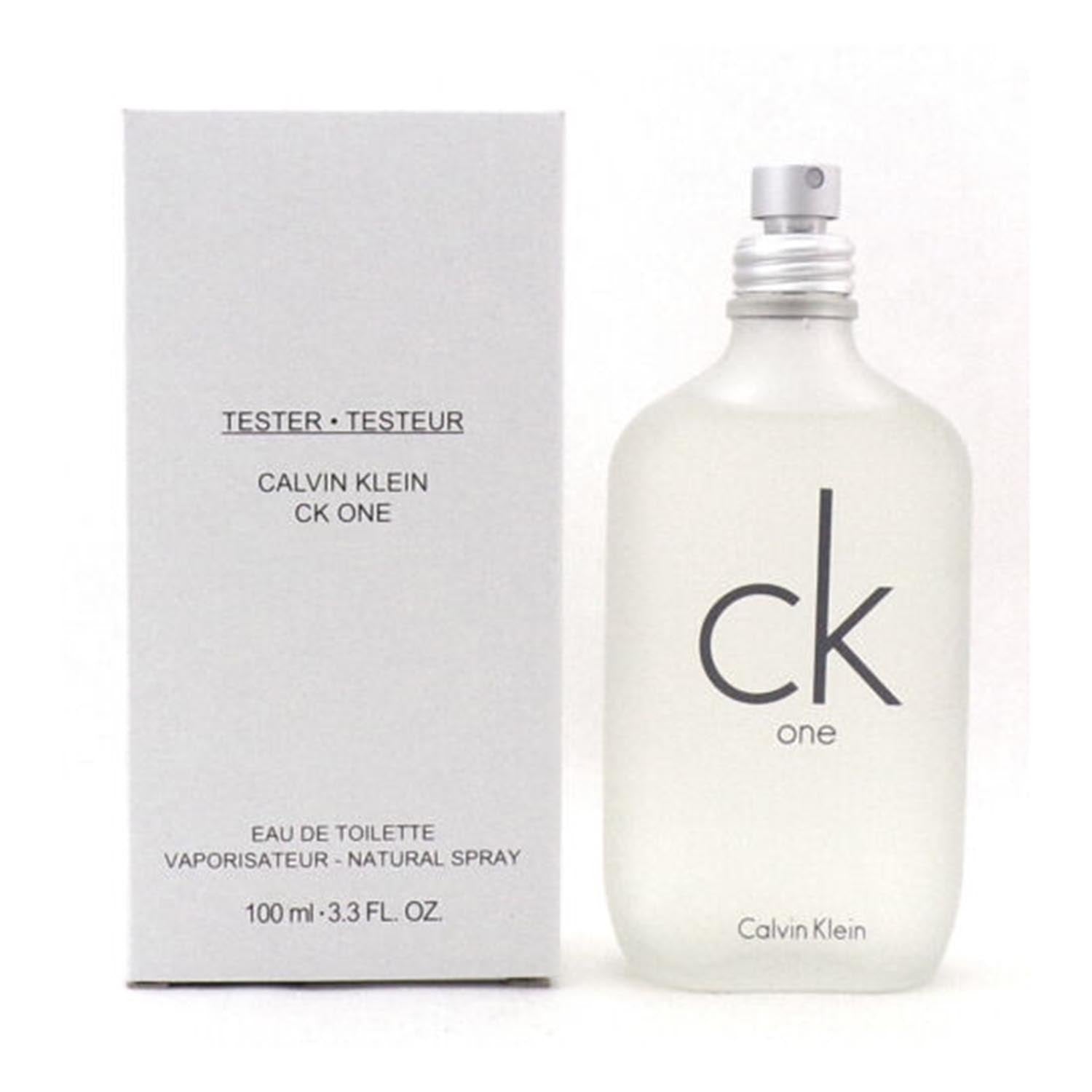 CALVIN KLEIN CK ONE EAU DE TOILETTE TESTER 100UN VAPORIZADOR