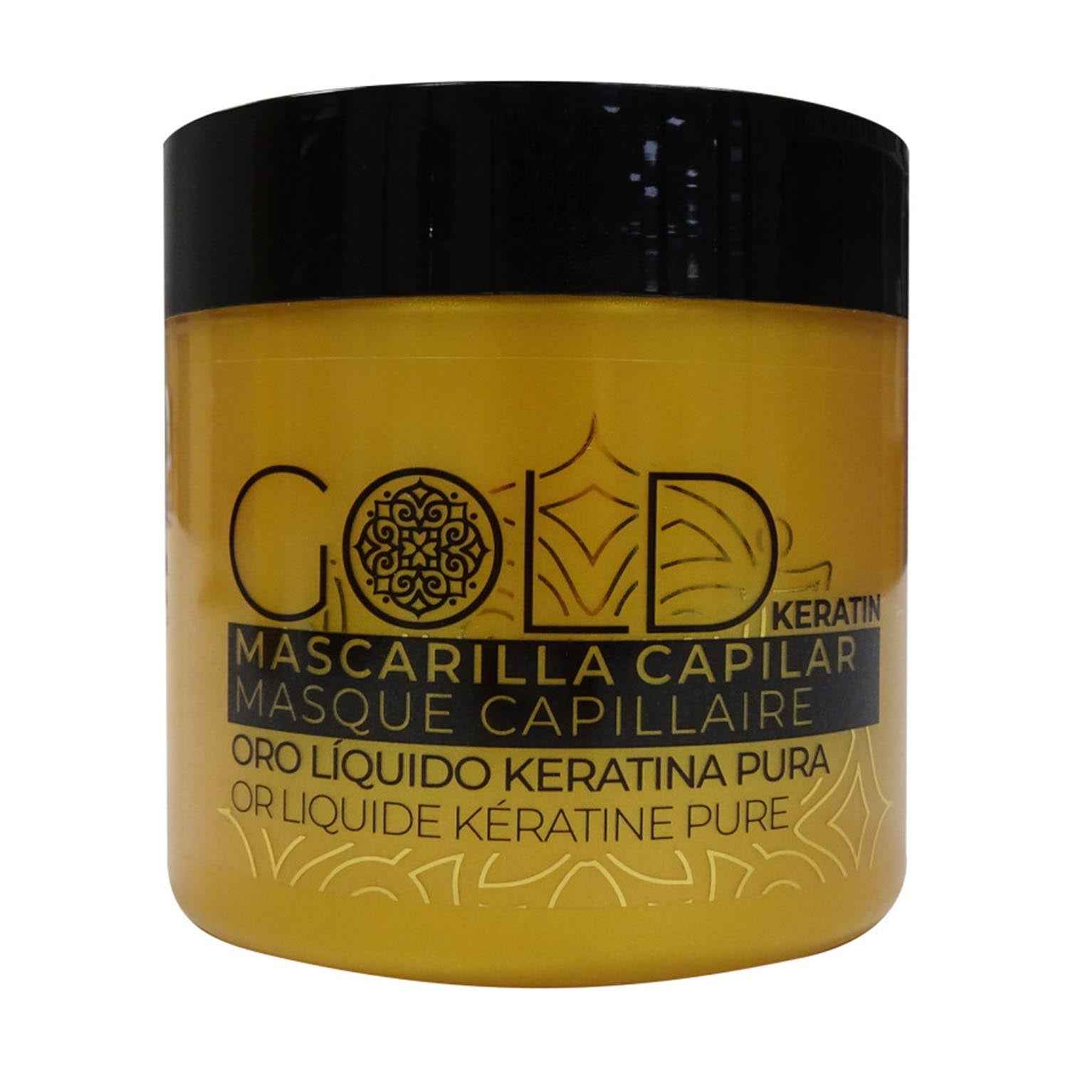 Lovyc Gold Mascára Capilar Oro Liquido Keratina Pura 400Ml