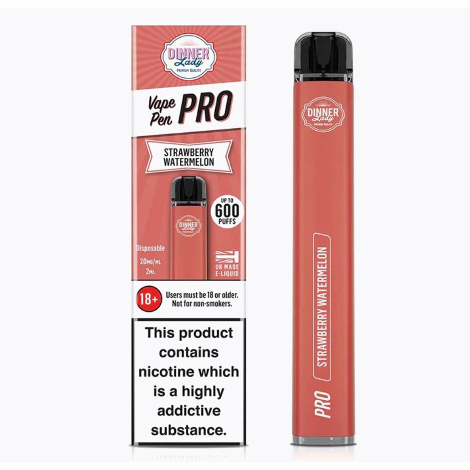 DINNER LADY PRO VAPEADOR STRAWBERRY WATERMELON 1UN