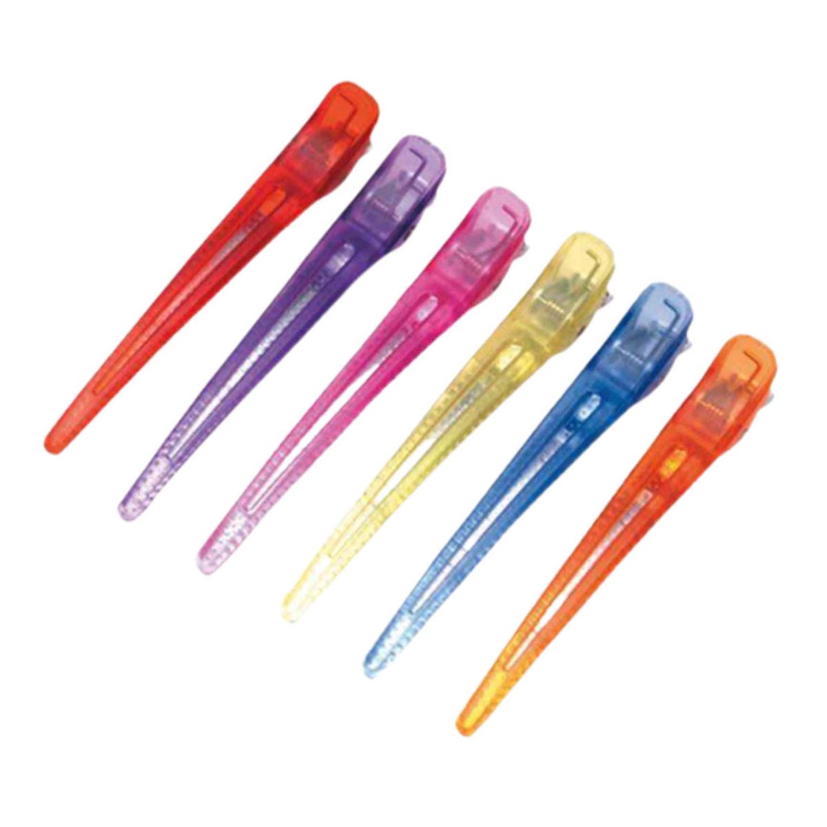 EUROSTIL METAL-PLASTICO PINZAS GRANDES COLORES BOLSA 1UN
