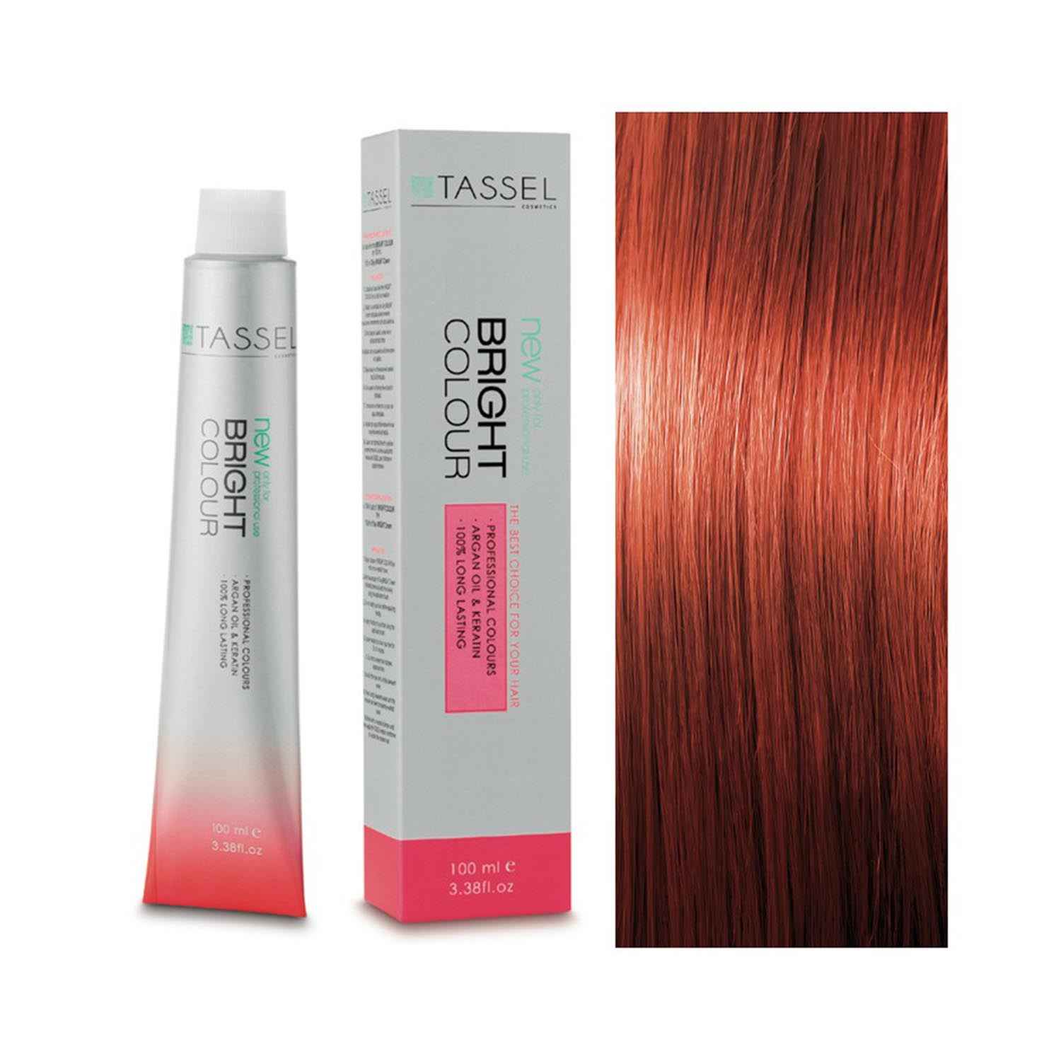 Eurostil Bright Colour Tinte 7.43 Rubio Medio Cobre Dorado 1Un