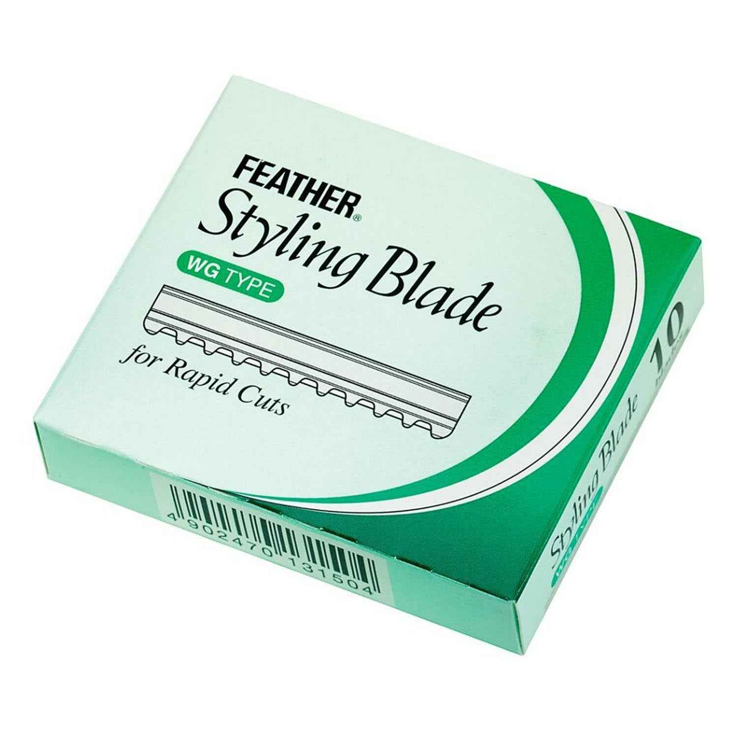 Feather Styling Blase Caja 10 Cuchillas Wg Type 10Un