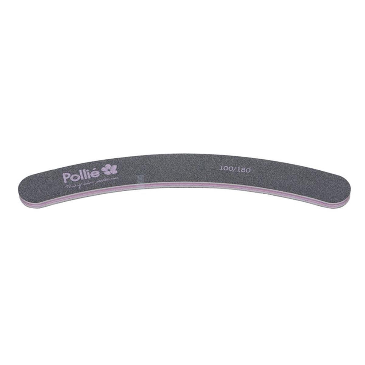 POLLIE NEGRO CURVADO LIMA 100/180 19X178MM CON BOLSA 1UN